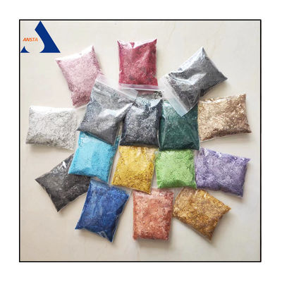 Des flocons de couleur pour la peinture, des flocons de mica teints pour le sol époxy
