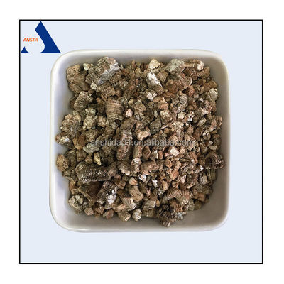 Asbestos libre Couleur dorée 3-6 mm Vermiculite élargie pour l'agriculture/l'horticulture