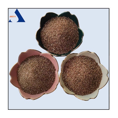 1-3mm/2-4mm 20-40mesh 40-60mesh Vermiculite exfoliée dorée de Chine Exporteur