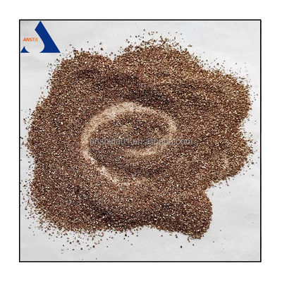 Vermiculite doré élargi 20-40 mesh 40-60 mesh pour les plaquettes de freinage et le patch chauffant du corps
