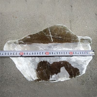 Protéger contre le feu en feuille de mica Isolation en feuille de mica grande blanche transparente naturelle irrégulière