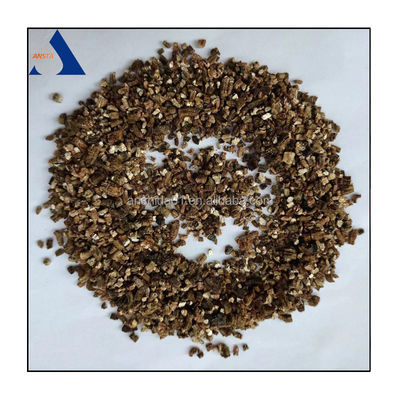 Asbestos libre 3-6 mm Vermiculite exfoliée 4-8 mm Vermiculite dorée élargie compétitive
