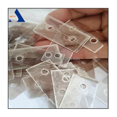 0.1 mm épaisseur feuille de mica de moscovite naturelle pour la ligne de production de la tige de soudage électrique