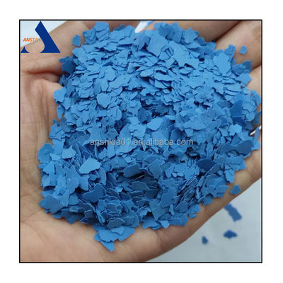 Décoration intérieure 3-5mm Vinyl Flakes Composite Rock Chips avec Epoxy Floor Flakes