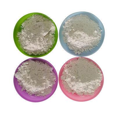 25 kg Sacs en vrac poudre d'argile de kaolin calcinée pour l'industrie de la peinture Fe2O3 Contenu 0,39%