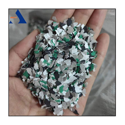 Couleur Epoxy Floor Flakes Floor Hard Vinyl Flakes pour revêtement de sol