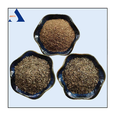 Déchets de vermiculite d'or sans amiante 0,3-1 mm/1,0-2,5 mm/1-3 mm/2-4 mm