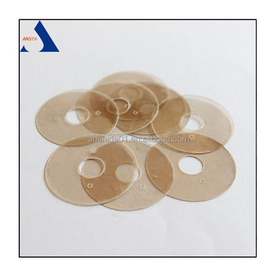Plaque transparente Mica pour les indicateurs de niveau d'eau de tailles et de formes personnalisables