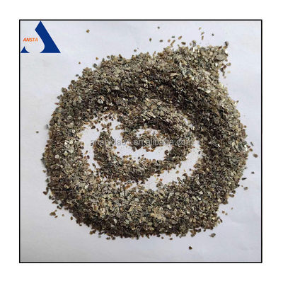 0.7-2 mm Flocons de vermiculite à taux de dilatation élevé pour l'isolation thermique et l'isolation incendie