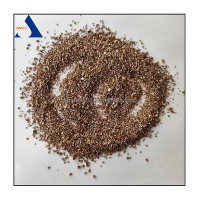 Vermiculite dorée expansée pour l'horticulture 1-3 mm/2-4 mm/3-6 mm Prix compétitifs