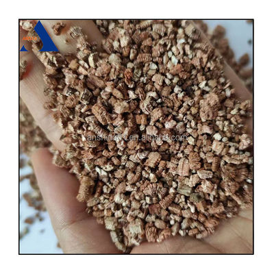 Asbestos libre Couleur dorée 3-6 mm Vermiculite élargie pour l'agriculture/l'horticulture
