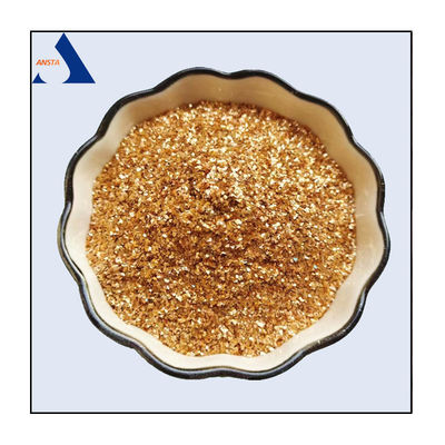 Poudre de mica d'or pour revêtement de murs