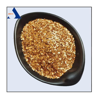 Poudre de mica d'or pour revêtement de murs