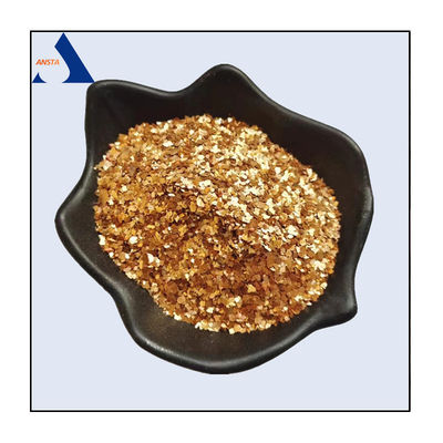 Poudre de mica d'or pour revêtement de murs