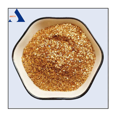 Poudre de mica d'or pour revêtement de murs