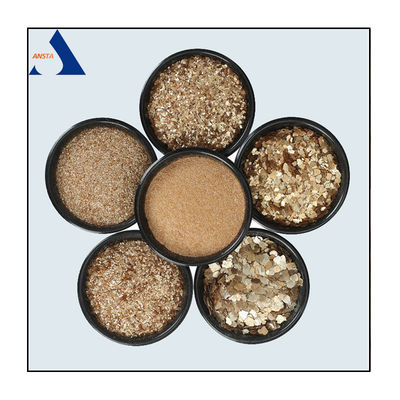 Poudre de mica d'or pour revêtement de murs