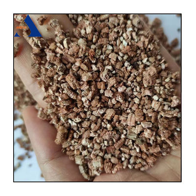 Vermiculite dorée élargie pour l'horticulture et l'agriculture 1-3 mm/2-4 mm/3-6 mm/4-8 mm