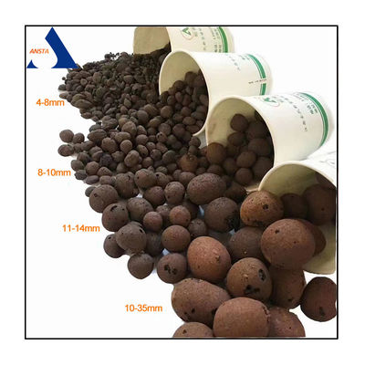 8-16mm LECA boules boules d'argile pour la culture hydroponique 10-30mm LECA pour le bâtiment