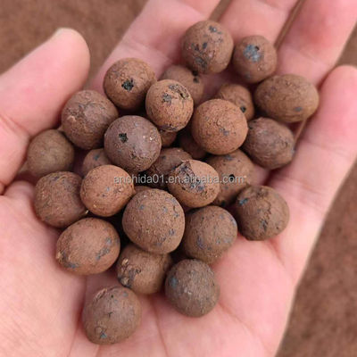 LECA Soilless Culture Media Boules brunes légères pour l'horticulture