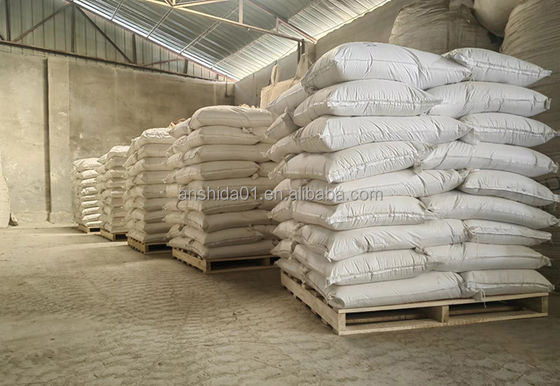 20 mèches 40 mèches 60 mèches Mica blanche pour revêtement ignifuge